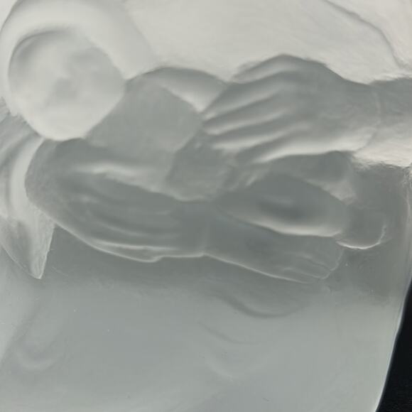 aTiara Jesus Mary & Joseph Vintage Crystal Figurine Scene 1995 # 10007 - Picture 9 of 10